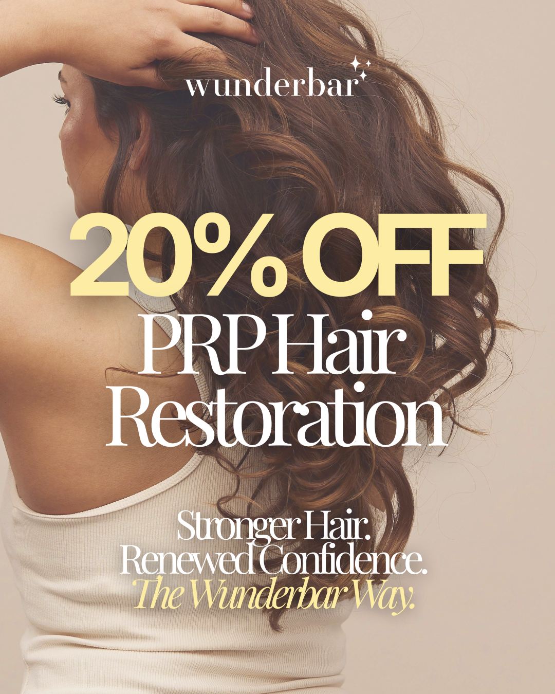20% off PRP Hair Restoration