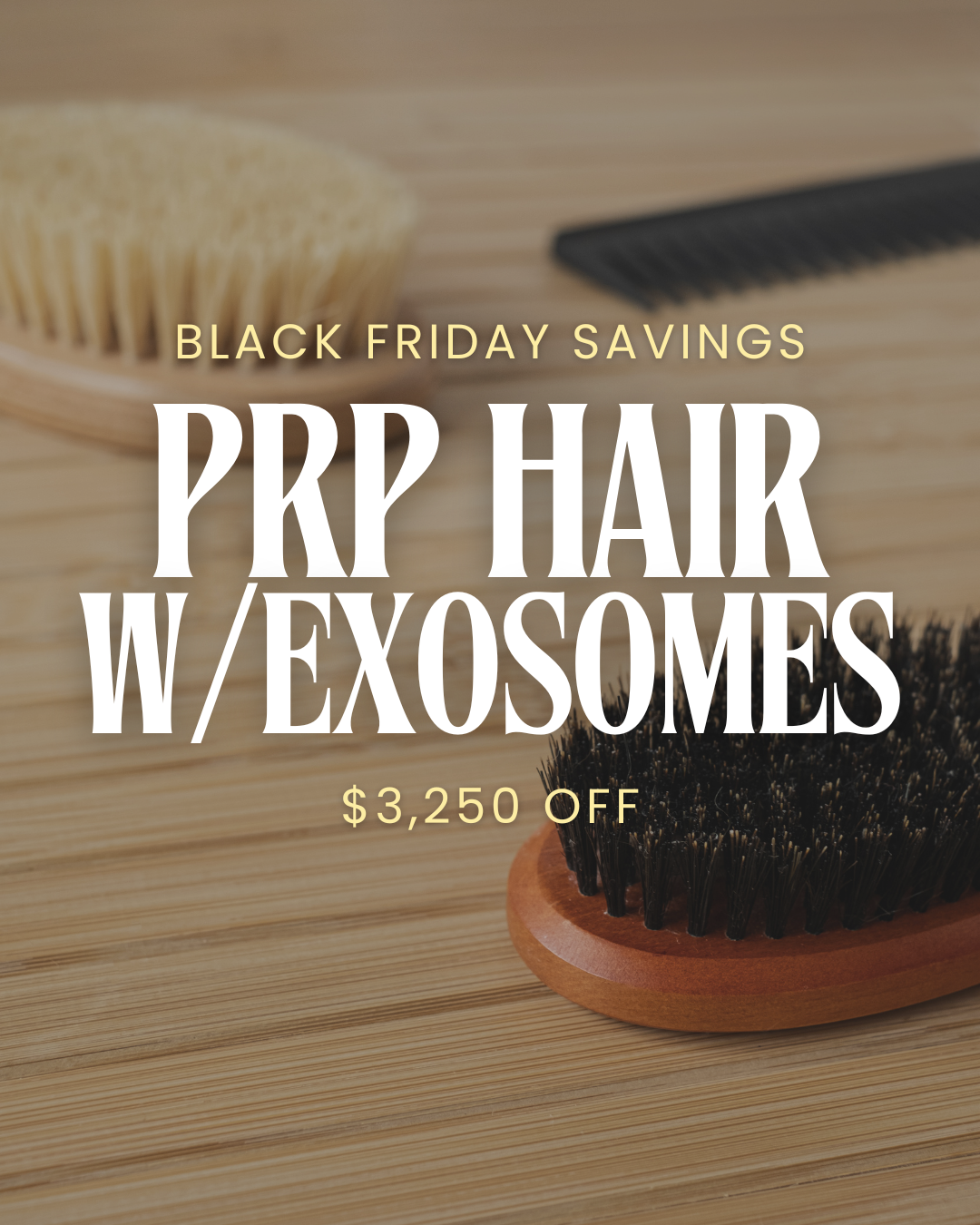 Black Friday Exclusive: PRP Hair Restoration Package